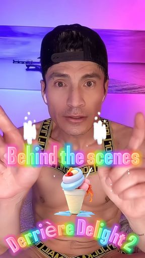 Behind the scenes of Derriere  Delight 2 short interview.
