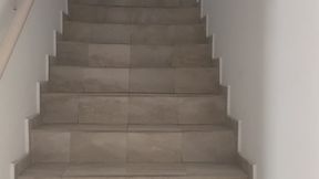 to the rhythm of the crutches