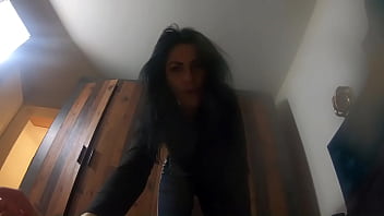 MilfyCalla -Workout Clothes Try On with pee fetish