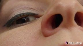 Nose Sniff and Flare Nostrils - Kylie Jacobsx - MP4 720p HD