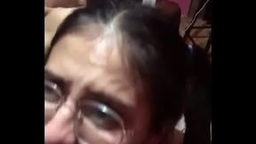 Chupando verga en hilo