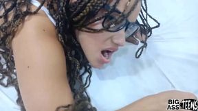 beautiful model sara beltryn in her first audition with her real stepbrother