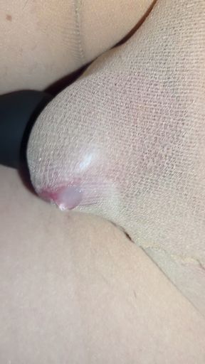 Cum in Pantyhose