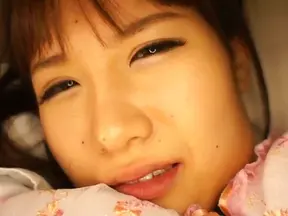 Yuki Asahi Asian teen in school uniform gets fingered and licked