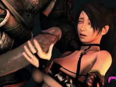 Monster Black Cock 3D HENTAI Cartoon Sex