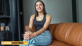 Big Booty 18yo Latina Cutie Riding Big Cock American Producer In Amateur Casting