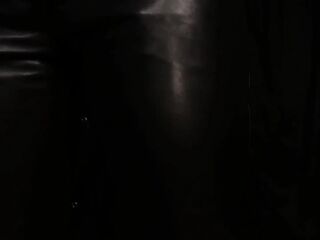 Lady Amber Encases Serf Mila Layers of Leather