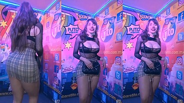 SIEMPRE ME GUSTA SALIR DE FIESTA PORQUE ME EXCITA GRABARME EN PUBLICO