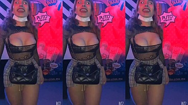 SIEMPRE ME GUSTA SALIR DE FIESTA PORQUE ME EXCITA GRABARME EN PUBLICO
