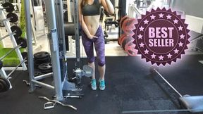 Almost caught in gym during squirting