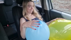 Balloons in my car