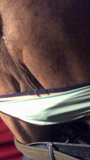 Hot latin blue collar a very verbal Mexican and his musky foreskin and loaded cum hole.   Clip 2