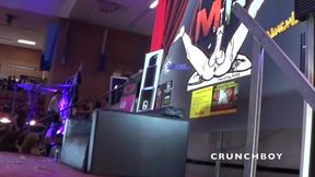 Fabien fucked raw in show porn in Barcelona