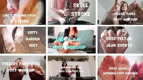 Aspasia's SECOND Bare Foot Video Bundle