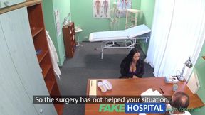 Desperate milf seduces doctor for cash