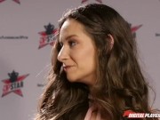DP Star 3 - Hot Natural Brunette Cassidy Klein Deep Throat Blowjob