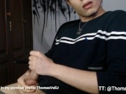 Tattoed teen Guy jerking off for the first time on pornhub sexy cum HD