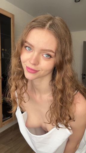 Teen amateur flaunts enticing tits on OnlyFans