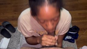 My Girlfriend Sister Loves Sneaking In Here For Face Shots