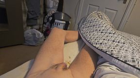Laying in bed