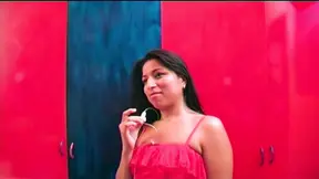 Dirty man with huge cock pounds girl's ass