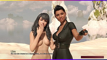 My Dorm 73 - Lisa Explaining her Nightmare to Mark Where she saving someone Naked