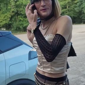 ExhiB👀PuLpFiCTioN sur un Parking à la Faisanderie. RenContre_CoKiiNe VaneSsaBiTCHx PariS91