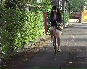 Jessica Rizzo in two scenes as a nymphomaniac postwoman
