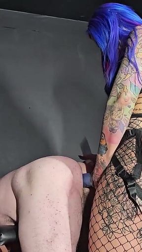 Pegging Her Pup