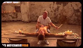 Mature Dom Edges Submissive Twink in Bondage trending videos