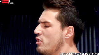 Theo Ford's Stiff Rod Gets Sucked By Osiris Blake In A Hot Gay Porn Scene