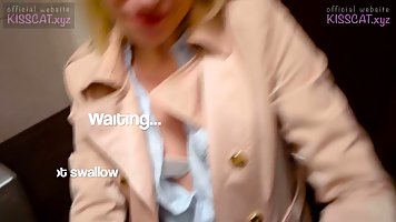 Public Agent - 18 Babe Suck Dick in Toilet Wendis & Drink Coffe with Cum / Kiss Cat Porn Videos - Tube8