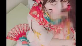 [buildup] The weeping cherry???? Hanbok fairy and her secret games(Paipan,naked pussy, blowjob)