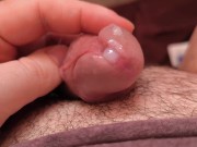 Lots of cum from my prostate stimulation