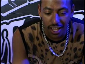 Ebony with small tits fucked by a long cock