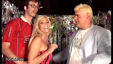 Busty Blonde Angelia Ashe Bounces on Lucky Winner Zach's Cock!
