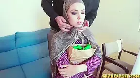 Shy Arab Stuffed With A Swollen Cock