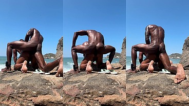 METEU TUDO NO PUTO SAFADO NA PRAIA