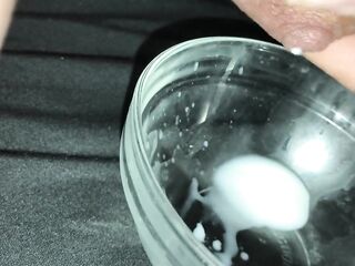 Milking into a bowl