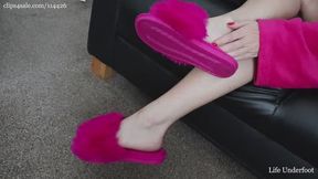 Raven Lee #5 Sexy Slippers Tease Torment HD - MP4 Version