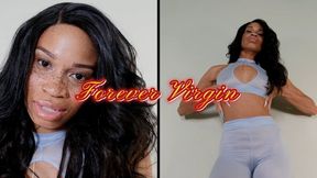 Forever Virgin- Ebony Femdom Goddess Rosie Reed Virgin Humiliation Make Me Bi Faggot Loser Chastity- standard definition