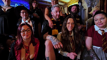 Hogwarts Orgie! Dumbledong teaches the dark arts