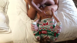 Delicious fit girl fucked on a desk - came in her pussy