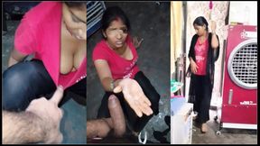 Water came out of the hand of brother-in-law&amp;#039;s penis, desi sexy video, sexy video, sex video.