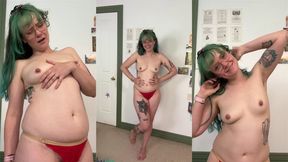 My Burping Talent with huge large nipples