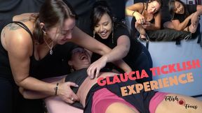 Milf Glaucia tickling experience (1080p) - Milf tied up and tickled on feet, ribs and armpits in a bondage female domination