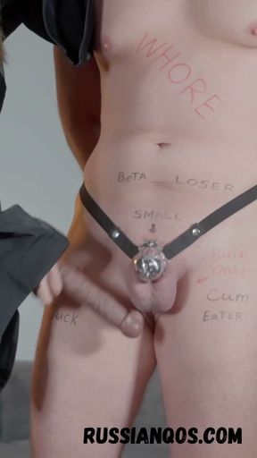 Chastity Ruined Plap Orgasm