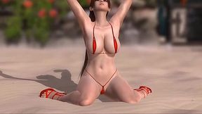 Mai Shiranui sizzles in skimpy bikini