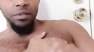 Spitting leaking jerk off masterbation