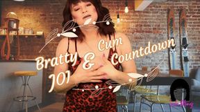 Bratty JOI and Cum Countdown Lola Minaj Trans Domination Femdom AUDIO ONLY